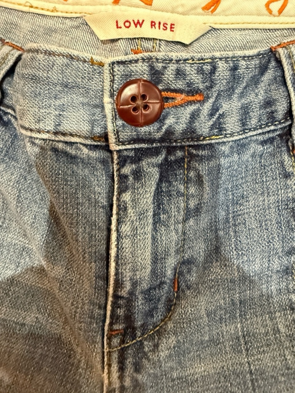 Vintage denim jeans bootcut low rise by Tommy Hilfiger - Picture 6 of 10